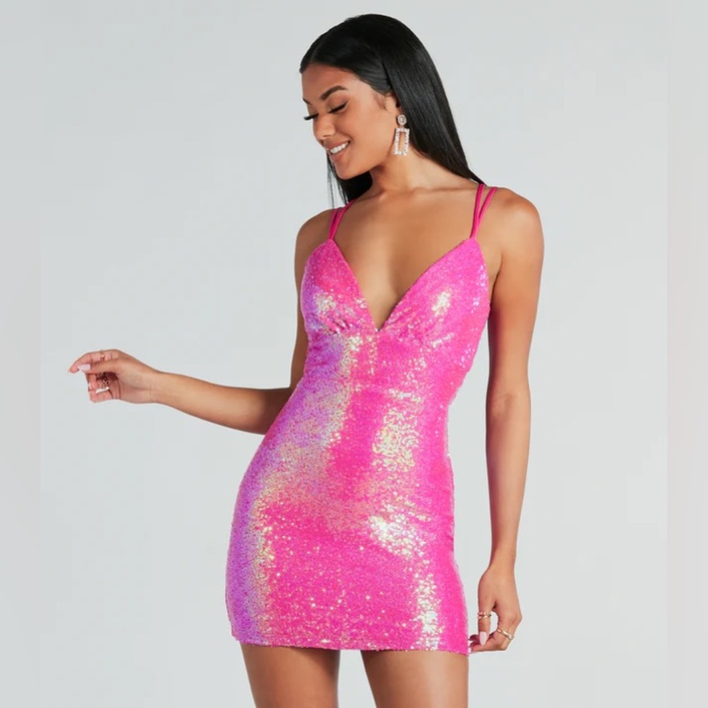 Sparkly sequin dress